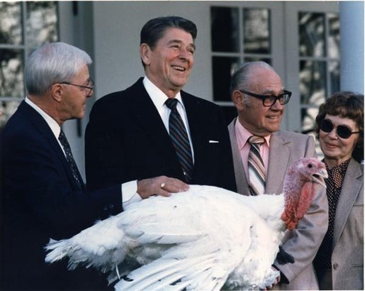 President Reagan, 1983. Courtesy Ronald Reagan Presidential Library.