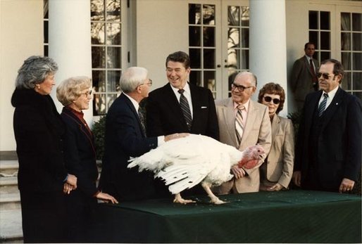 President Reagan, 1983. Courtesy Ronald Reagan Presidential Library.