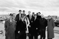 Fellows at the Bridge of the Americas in El Paso