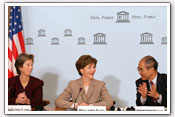 Link to Mrs. Bush's Visit to Paris 2007