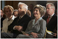 Laura Bush participates in the National Book Festival Author's breakfast in the East Room Saturday, Sept. 24, 2005.