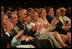 Mrs. Laura Bush, joined by, from left, Robert D. Coombe, Ph.D., Chancellor, University of Denver, Jordan Suniga, Student, Grace Keirnes, Student, and Lt. Governor Jane E. Norton, Lt. Governor of Colorado, attends the second regional Helping America's Youth Conference on Friday, August 4, 2006, in Denver, Colorado. According to the Department of Defense there are approximately 189, 000 children of deployed parents nationwide.