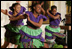 The Moving in the Spirit dancers perform Wednesday, Jan. 25, 2006 in the East Room of the White House, during the President's Committee on the Arts and the Humanities 2006 Coming Up Taller Awards ceremony.