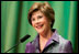 Mrs. Laura Bush welcomes guests to the 2006 National Book Festival Gala, an annual event of books and literature, Friday evening, Sept. 29, 2006 at the Library of Congress in Washington, D.C.