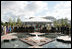 Mrs. Laura Bush participates in a ceremony to celebrate the completion of the National Garden Friday, September 29, 2006, at the United States Botanic Garden in Washington, D.C. Major features of the National Garden will be the Rose Garden, the Butterfly Garden, the Lawn Terrace, the First Ladies' Water Garden, the Regional Garden, and an outdoor amphitheater. The Water Garden honors the First Ladies of the United States by recognizing their notable service to our country.