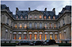 Mrs. Laura Bush visited the U.S. Embassy in Paris during a three-day trip to France, Wednesday, Jan. 17, 2007.