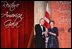 Mrs. Laura Bush is presented with an award by Dick Moe, president of the National Trust for Historic Preservation, Tuesday evening, June 12, 2007 in Washington, D.C., in recognition of Mrs. Bush's sustained commitment and contributions to the preservation of America's heritage.