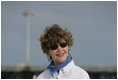 Laura Bush visits Midway Atoll, part of the Hawaiian archipelago, Thursday, March 1. 2007. The Northwest Hawaiian Islands consist of 10 islands and atolls stretched over 1,400 miles, the distance from Chicago to Miami. Around the islands and atolls are more than 4,500 square miles of coral reef. The area is are home to 7,000 marine species, a quarter of which are found nowhere else in the world.