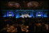 Mrs. Laura Bush addresses the National Park Foundation's Leadership Summit on Partnership and Philanthropy Inaugural Founders Award Dinner Monday, Oct. 15, 2007, in Austin, Texas. "Through the First Bloom program, the Foundation and the National Park Service will join with the Wildflower Center and community groups like the Boys and Girls Clubs to connect young people to our national parks," said Mrs. Bush. "First Bloom will take children on visits to national parks near their homes, introducing them to plant species native to their area."