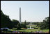 Members of military support organizations meet with Mrs. Laura Bush, President George W. Bush and Vice President Dick Cheney Tuesday, Sept. 18, 2007, on the South Lawn. "It's important people hear from you. It's important people hear your voice. And I want to thank you for organizing," said President Bush in his remarks. "I want to thank you not only for the grassroots support of our families, I want to thank you for going up to Capitol Hill."