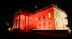 The north side of the the White House turned pink on the evening of Oct. 7, 2008 to raise awareness about breast cancer. The unique view of the North Portico and the side of the house facing Lafayette Park was in observance of Breast Cancer Awareness Month. Breast cancer awareness is a cause Mrs. Laura Bush has worked on around the world. The World Health Organization estimates that each year more than 1.2 million people worldwide are diagnosed with it and breast cancer is one of the leading causes of death for women.