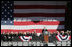 President George W. Bush addresses his remarks in honor of his father, former President George H. W. Bush, at the commissioning ceremony of the USS George H. W. Bush (CVN 77) aircraft carrier Saturday, Jan 10, 2009 in Norfolk, Va.