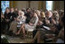 Laura Bush attends the announcement of the Smithsonian’s Cooper-Hewitt National Design Awards for 2005 and 2006 in the East Room Monday, July 10, 2006. The design awards recognizes achievements in areas such as architecture, communications and landscape design. White House photo by Kimberlee Hewitt