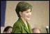 Mrs. Laura Bush delivers a speech Wednesday, Jan. 30, 2008, at Holy Redeemer School in Washington, D.C.