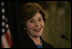 Mrs. Laura Bush talks about the Teach for America program Wednesday, Sept. 19, 2007, in Washington, D.C. "In cities across the United States, Teach for America corps members have already reached two-and-a-half million children in our country's most underserved schools," said Mrs. Bush. "Corps members bring to their classrooms extraordinary skill, compassion, energy and idealism." 