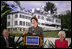 Mrs. Laura Bush delivers remarks, Monday, April 24, 2006, during a visit to The Mount Estate and Gardens, home of author Edith Wharton and a 2005 Preserve America Presidential Award recipient, in Lenox, Mass. White House photo by Shealah Craighead 