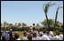 Mrs. Laura Bush speaks at the U.S.-Middle East Partnership for Breast Cancer Awareness and Research, May 18, 2008, at the Grand Rotana Resort, Sharm el Sheikh, Egypt.