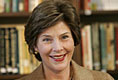 Laura Bush participates in a question and answer roundtable Wednesday, Jan. 26, 2006 during a visit to the Alice M. Harte Elementary School in New Orleans, La.