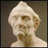 "Amerigo Vespucci" (modeled c. 1790-94, carved c. 1815), by Giuseppe Ceracchi (1751-1801). Marble. United States government purchase.