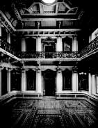 Photo of the Navy Library (before the room was known as the Indian Treaty Room)