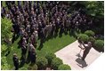 President George W. Bush meets with Congressmen at the White House Monday, April 30, 2001.