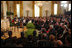 Brazilian Musician Alexandre Pires performs during the Celebration of Hispanic Heritage Month in the East Room, Thursday, Oct 2, 2003.