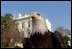 As the Easter Bunny poses for photos, a bald eagle makes an appearance courtesy of Jack Hanna's Animal Adventures.