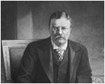 When President Theodore Roosevelt and his six children moved into the White House in September 1901, they were crowded on the second floor, which housed family living quarters and offices for staff. President Roosevelt ordered the construction of a temporary office building and a restoration of the White House in 1902.