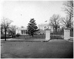 The 1902 White House restoration made significant changes to the "traffic patterns" of the White House. The north entrance to the White House became a private entrance, and visitors used the new east entrance. White House visitors still enter on the east side.