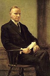 Portrait of Calvin Coolidge