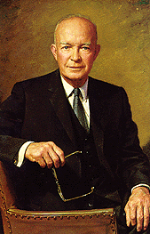 Portrait of Dwight D. Eisenhower