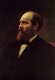 Portrait of James A. Garfield