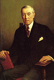 Portrait of Woodrow Wilson