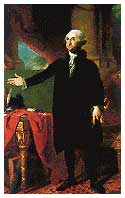 Painting of George Washington