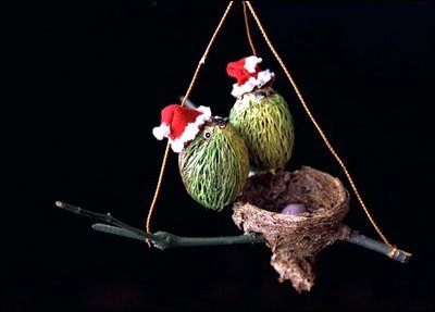 Santa birds ornament by Douglas Rankin, Saipan, CN MP