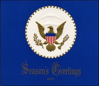 1955 White House Holiday Card.