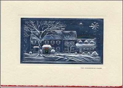 1957 White House Informal Holiday Card.