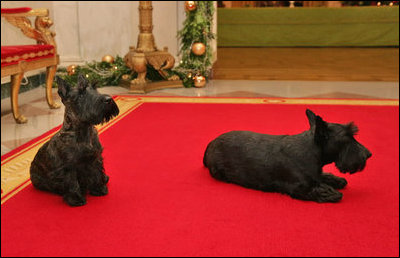 Coming to terms with Miss Beazley's receiving of presents, Barney accepts the shared spotlight.