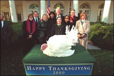 President Clinton, 2000. Courtesy Clinton Presidential Materials Project.