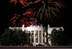 Fireworks explode over the White House, the grand finale for 'A Celebration of Freedom' inaugural concert held on the Ellipse in Washington, D.C., Jan. 19, 2005.