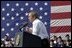 President George W. Bush gives remarks during "Saluting Our Veterans" Fourth of July Celebration in Ripley, West Virginia.