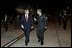  Arriving in London for a State Visit to the United Kingdom, President George W. Bush is greeted by Prince Charles at London Heathrow Airport Tuesday, Nov. 18, 2003. This State Visit is the first time an American President has visited as a guest of the Queen since President Reagan's visit in 1982. White House photo by Eric Draper