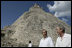 During the final stop of a five-country tour, President George W. Bush and President Felipe Calderon of Mexico visit the Mayan ruins of Uxmal Tuesday, March 13, 2007. White House photo by Eric Draper