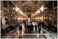 Vice President Dick Cheney and Lynne Cheney tour Rome’s Palazzo Colonna Jan. 25, 2004. The palace, built in the early 15th century by Pope Martin Colonna, contains masterpieces by Italian artists created between the 15th and 18th centuries. 