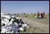 Vice President Dick Cheney and Mrs. Cheney tour the 17th Street levee repair operations in New Orleans, Louisiana during a recent visit to survey damage and relief efforts in the wake of Hurricane Katrina September, 8, 2005.