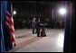 President George W. Bush and President Jose Maria Aznar of Spain begin a joint press conference at the Bush Ranch in Crawford, Texas, Saturday, Feb. 21, 2003. White House photo by Eric Draper.