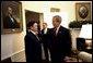 President George W. Bush meets with the Prime Minister Thaksin Shinawatra of Thailand in the Oval Office Tuesday, June 10, 2003. White House photo by Eric Draper