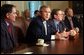 President George W. Bush meets with members of the Congressional Conference Committee on Energy Legislation in the Cabinet Room Wednesday, Sept. 17, 2003. White House photo by Tina Hager