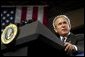 President George W. Bush delivers remarks on energy at the Central Aluminum Company in Columbus, Ohio, Thursday, Oct. 30, 2003. White House photo by Eric Draper