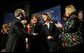 President George W. Bush greets participants at the Women's Entrepreneurship in the 21st Century Forum in Cleveland, Ohio, Wednesday, March 10, 2004. White House photo by Paul Morse